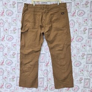 Dickies Carpenter Workwear Pants Brown Duck Canvas‎ Utility Mens 40x30